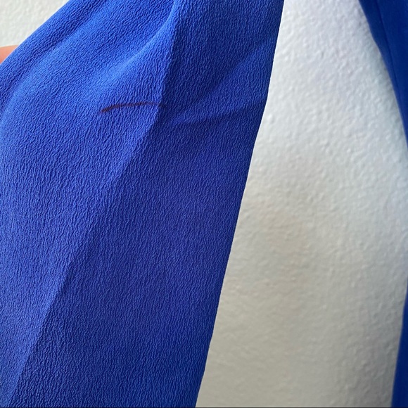 Vintage Silk Blue Dress - Picture 11 of 11